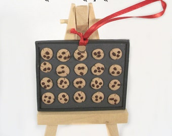 Chocolate Chip Cookies Christmas Ornament