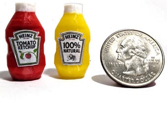 1:6 Scale Ketchup & Mustard