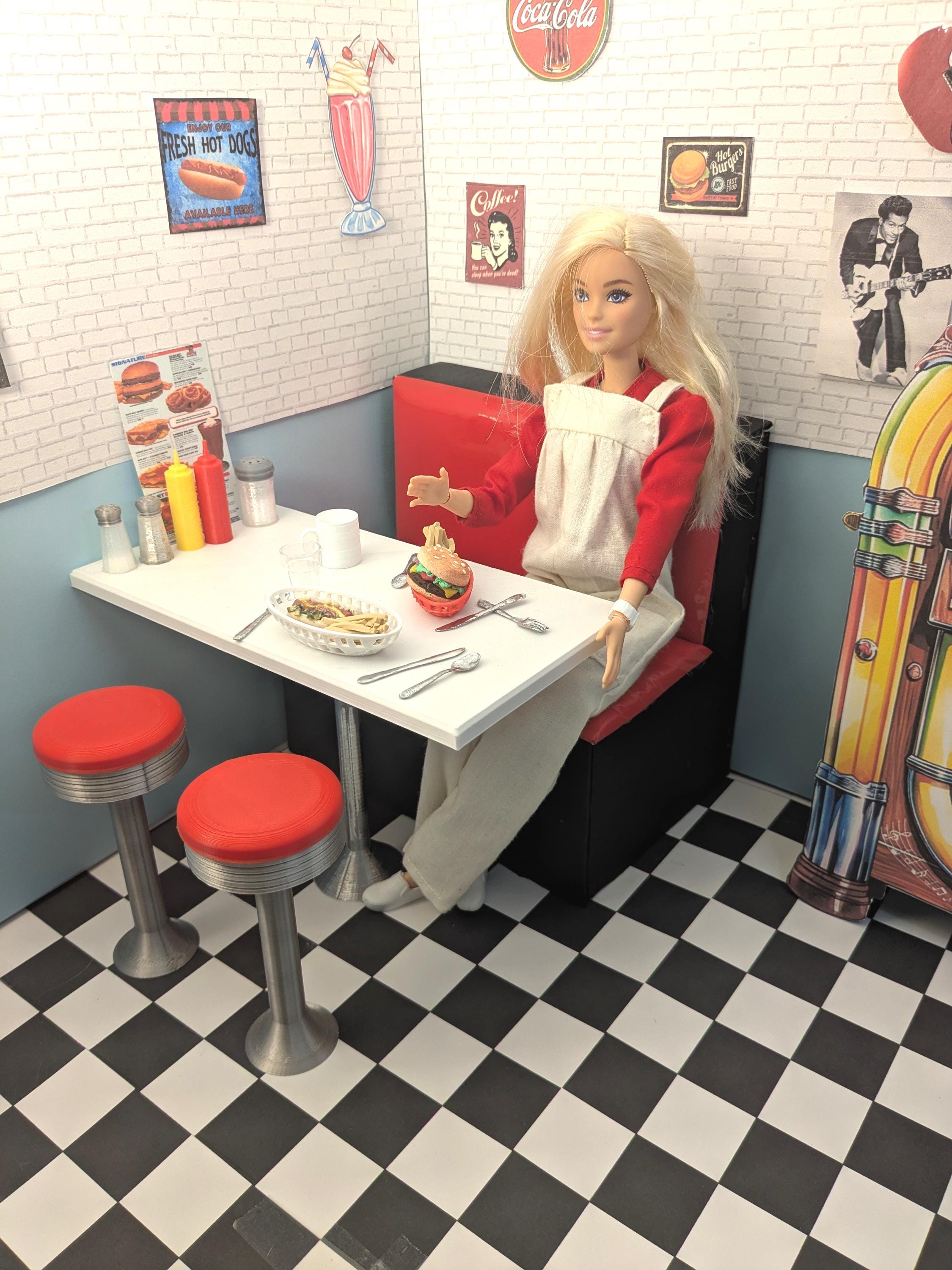 Pizza Barbie Table Pizzeria Barbie Jeux Jouets