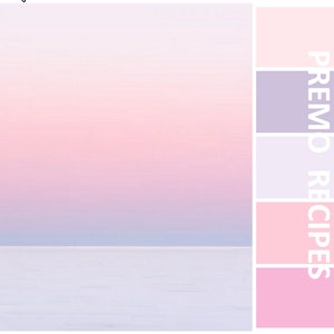 Polymer Clay Recipes #1175 - Pastel Sky