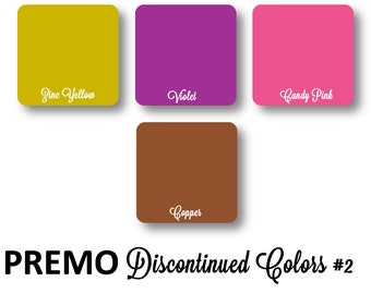 Polymer Clay Recipes #1126 - Discontinued PREMO Colors #2