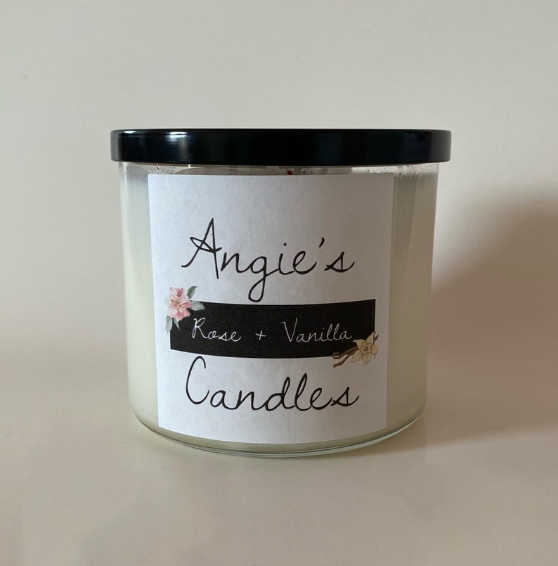 Rose Vanilla Candle