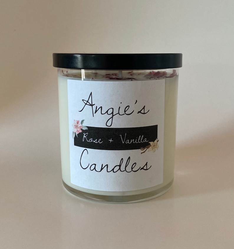 Rose Vanilla Candle