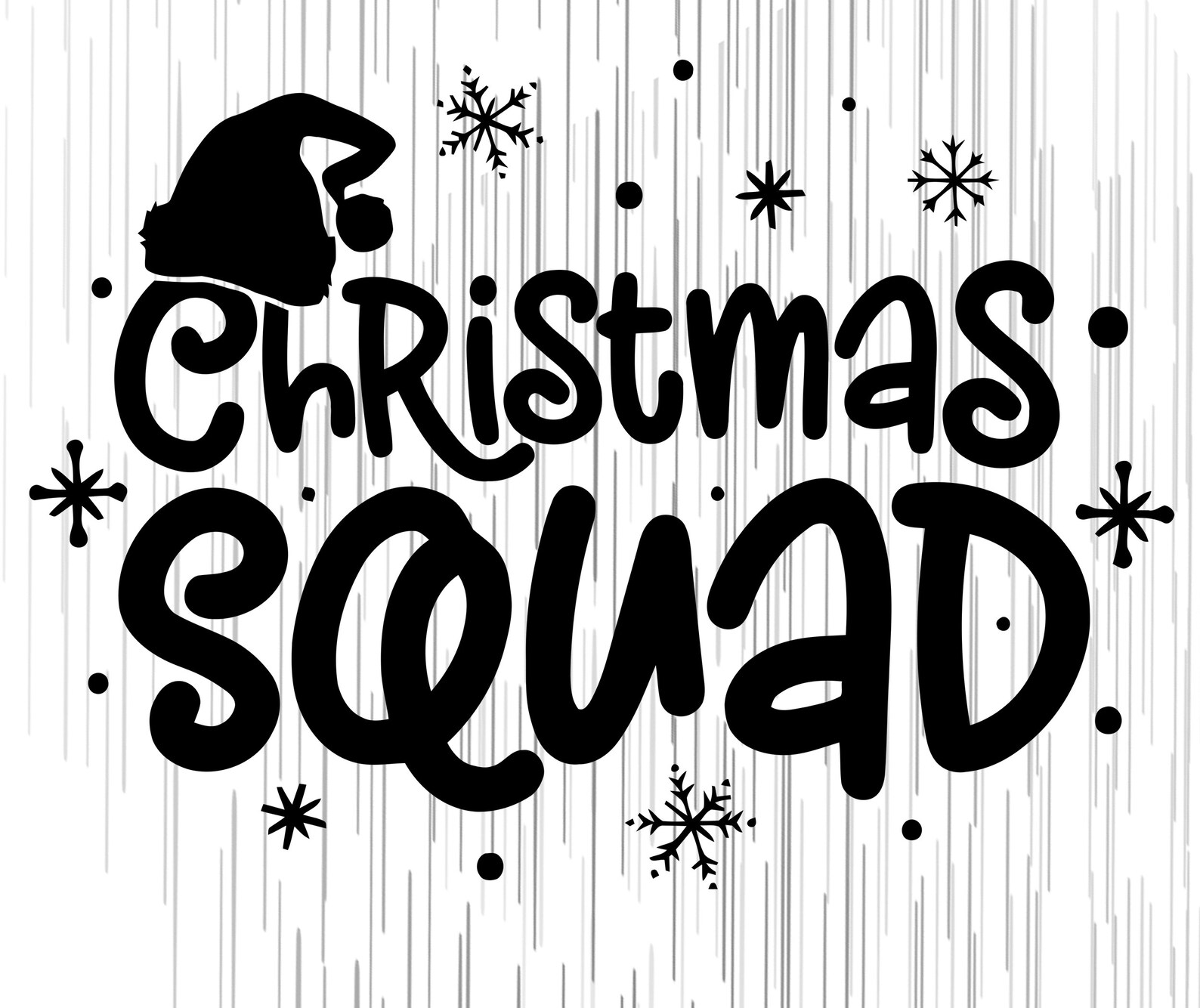 Christmas Squad Family Matching Pajamas Svg Merry Christmas | Etsy