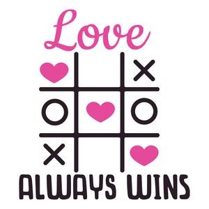 Love Always Wins SVG for mugs tshirt hoodie posters cricut DIY crafts png