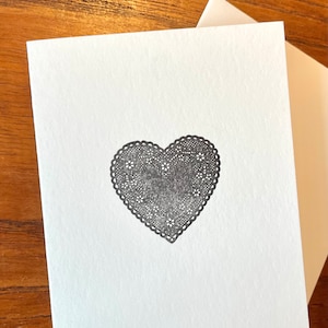 Cartolina tipografica - Doily