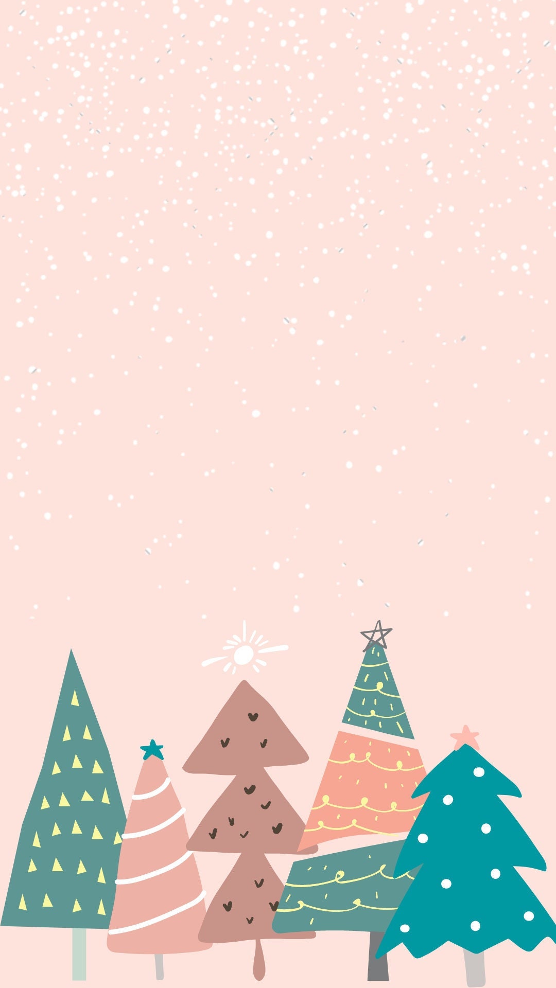 Christmas 2 Phone Wallpaper Bundle - Etsy