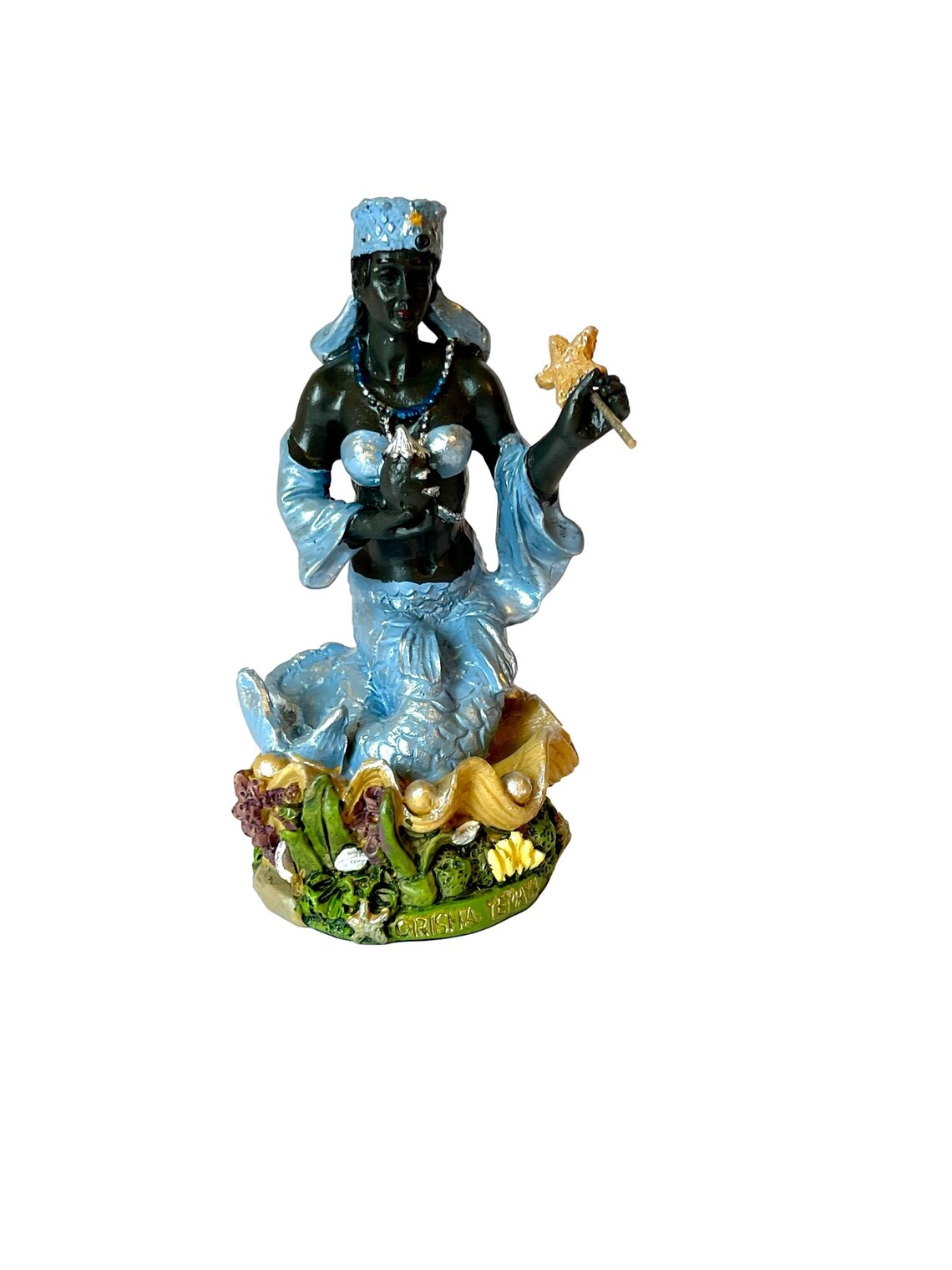 Yemaya Statue Estatua de Yemaya Yemaya Mermaid Statue Etsy