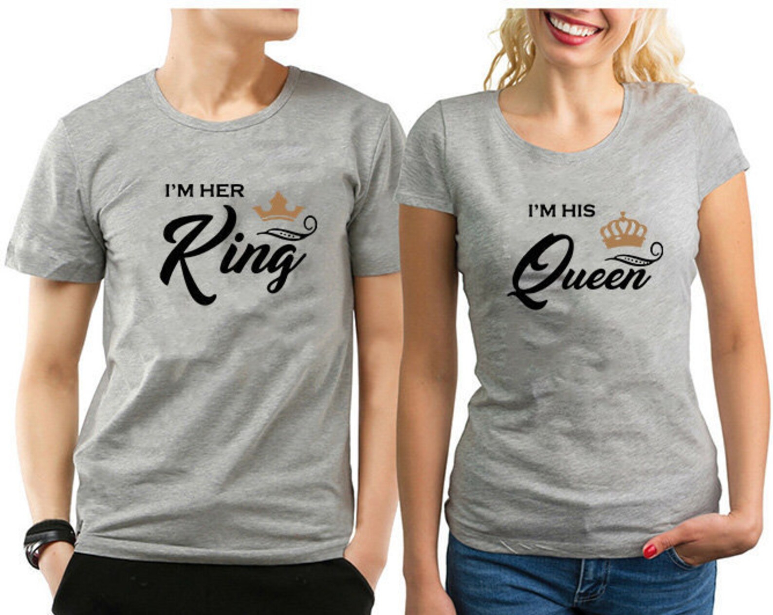 Her King and His Queen Shirt Matching Love Couples T Shirts Etsy Her King and His Queen Shirt Matching Love Couples T Shirts Etsy
