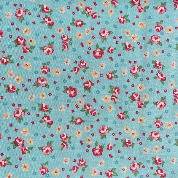 Notting Hill Floral Songbird Blue by Amy Smart - Riley Blake Designs : BTHY