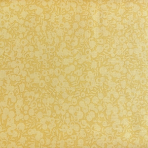 Wiltshire Shadow Custard Yellow - Liberty of London Lasenby Quilting Cotton : BTHY