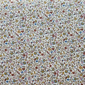 Posy Haze B Liberty of London Denim Florals Collection Lasenby Quilting Cotton : BTHY