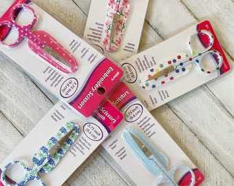 Cute Printed Embroidery Needlework Sewing Scissors - Updated Options