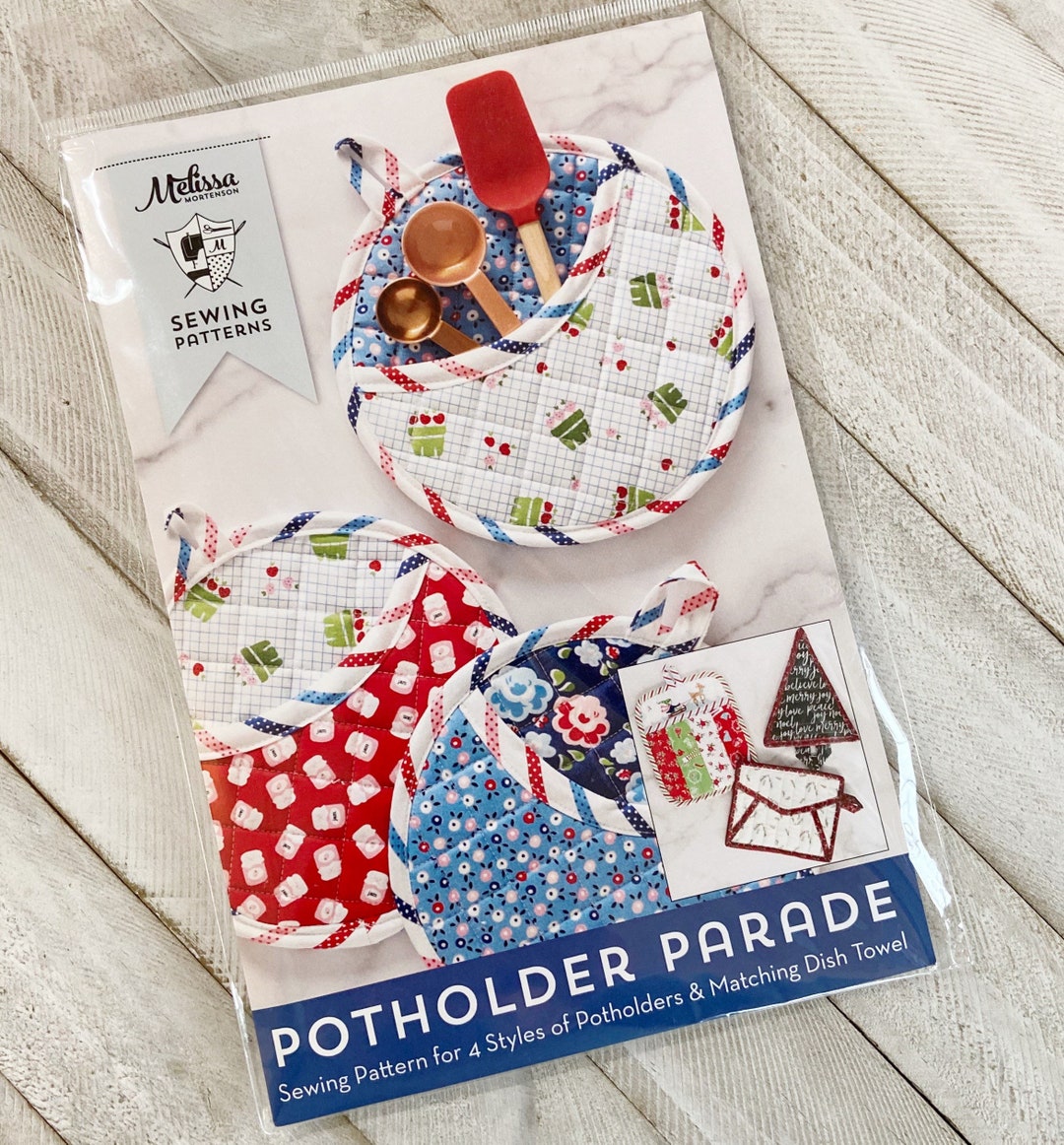 Potholder Parade Pattern by Melissa Mortenson Etsy