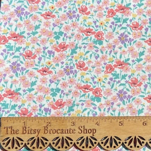 Wildflower Poppy C - Liberty of London The Riviera Collection Lasenby Quilting Cotton : BTHY