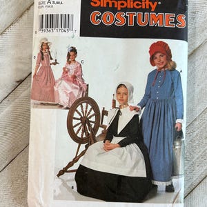 Historical Girls Costume Variety Sewing Pattern : Simplicity 9708