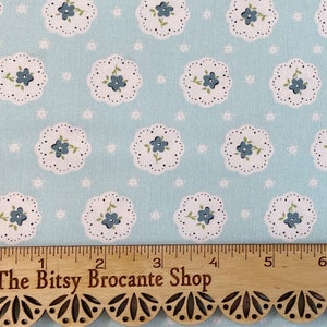 Bake Sale Blue ~ My Favorite Things by Elea Lutz - Poppie Cotton Fabric : BTHY