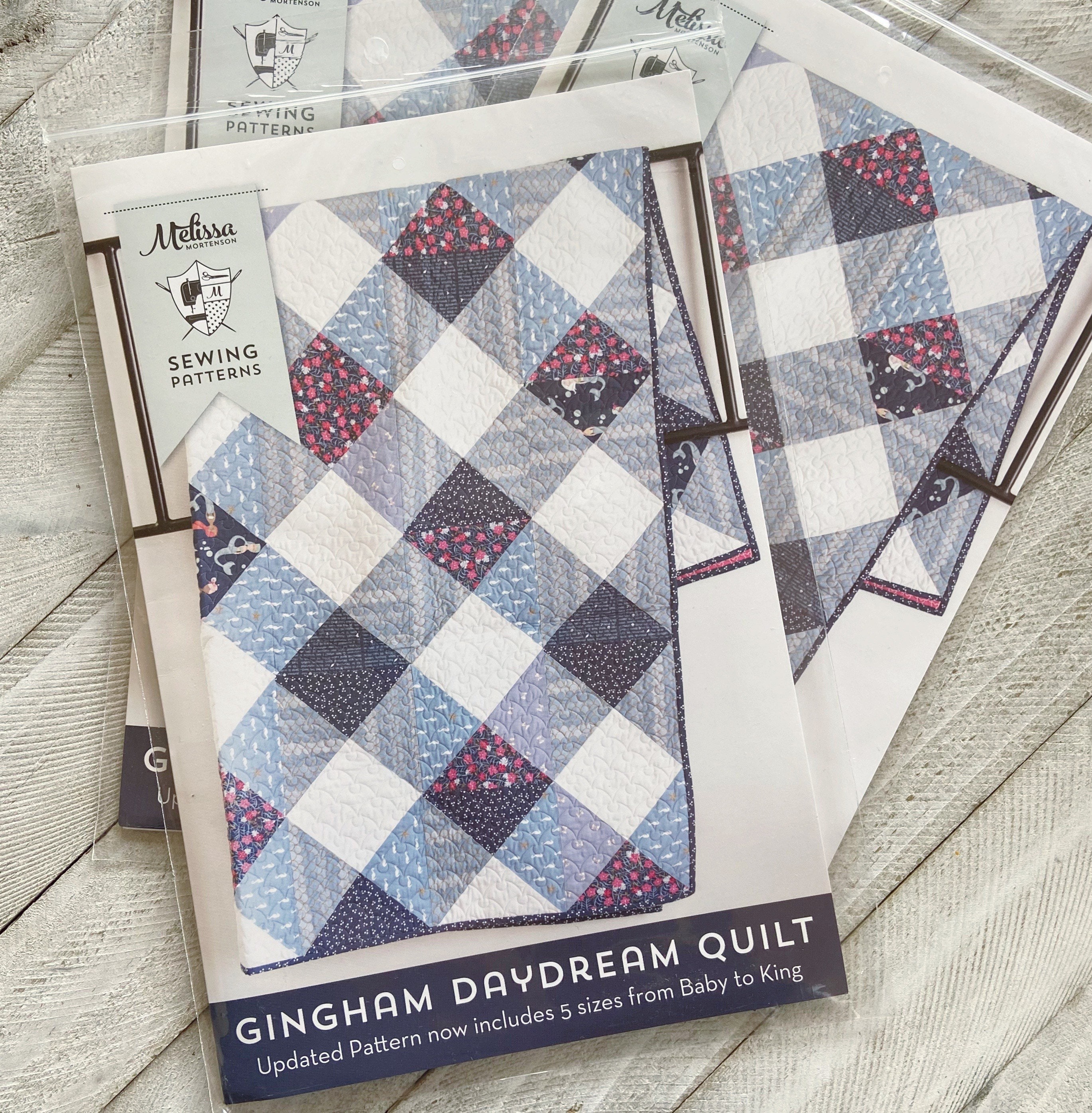 Gingham Daydream Quilt Pattern by Melissa Mortenson - Etsy
