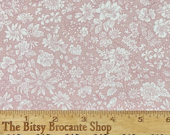 Powder Rose - Liberty of London The Emily Belle Collection Lasenby Quilting Cotton : BTHY