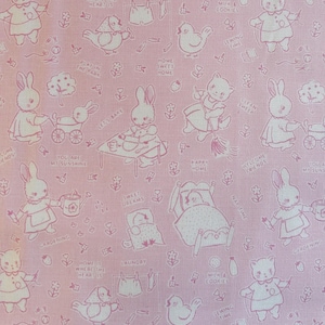 Chore Time Pink ~ Home Sweet Home by Elea Lutz - Poppie Cotton Fabric : BTHY