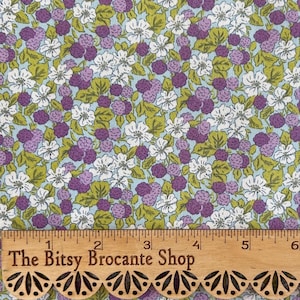 Brombeeren A - Liberty of London Postkarte aus der Highlands Collection Lasenby Quilting Cotton: BTHY