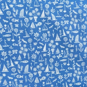 Sealife B - Liberty of London The Riviera Collection Lasenby Quilting Cotton : BTHY