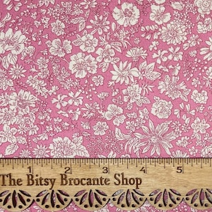 Vintage Pink - Liberty of London The Emily Belle Collection Lasenby Quilting Cotton : BTHY
