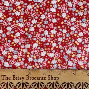 Pinky Promise Red ~ My Favorite Things by Elea Lutz - Poppie Cotton Fabric : BTHY