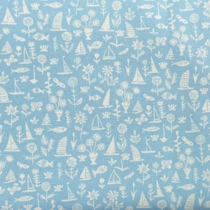Sealife D - Liberty of London The Riviera Collection Lasenby Quilting Cotton : BTHY