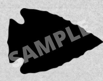 Arrow head .Svg file for use with laser and other machines