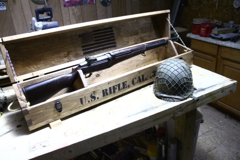 M1 Garand Storage/ Display Crate Plans Etsy