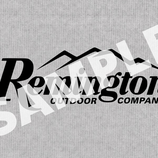 Remington Logo .Svg file for use with laser and other machines