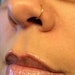 Small Fake Nose Ring/Hoop Piercing, Faux Nose/Lip Ring, 6mm, Rose Gold & Silver, UK Seller, Same Day Despatch 