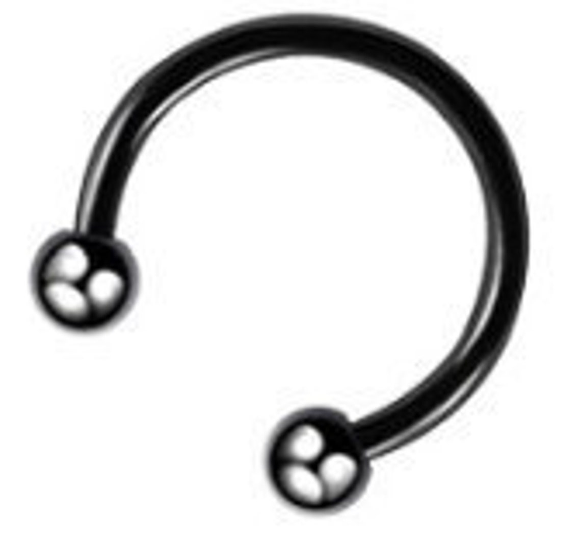 Rose gold horseshoe septum ring Clearance