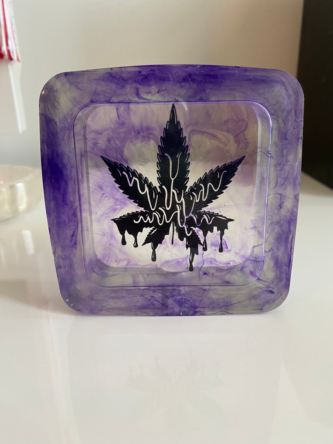 Ashtray Resin Ashtray Weed Ashtray Stoner Ashtray Unique Etsy