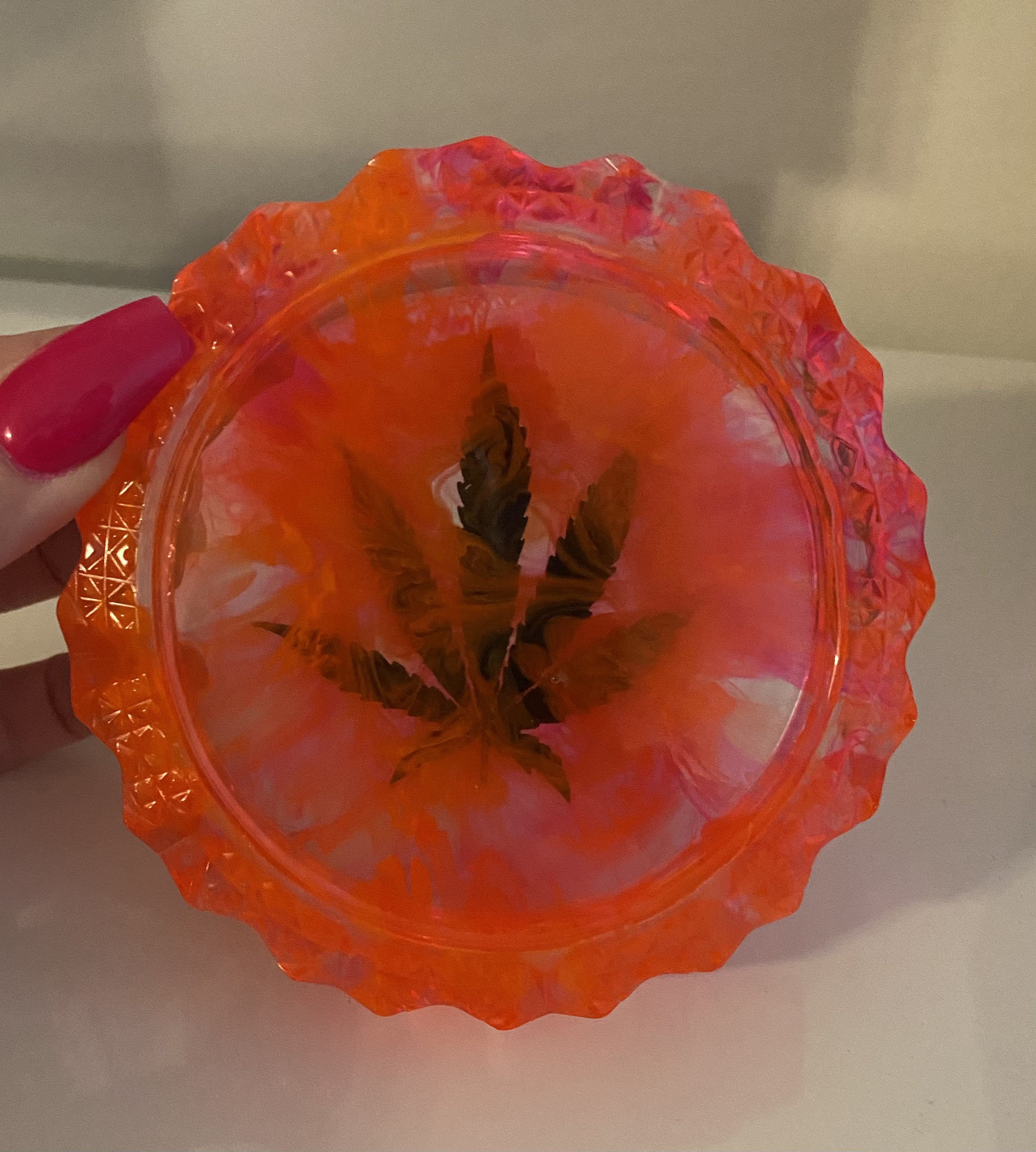 Ashtray Resin Ashtray Weed Ashtray Stoner Ashtray Unique Etsy