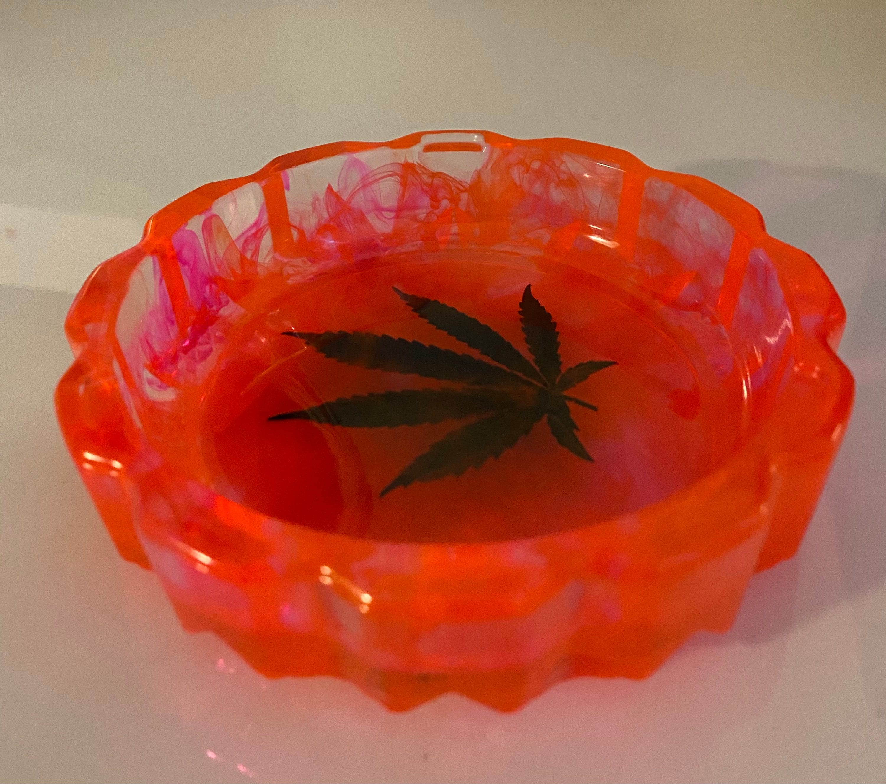 Ashtray Resin Ashtray Weed Ashtray Stoner Ashtray Unique Etsy