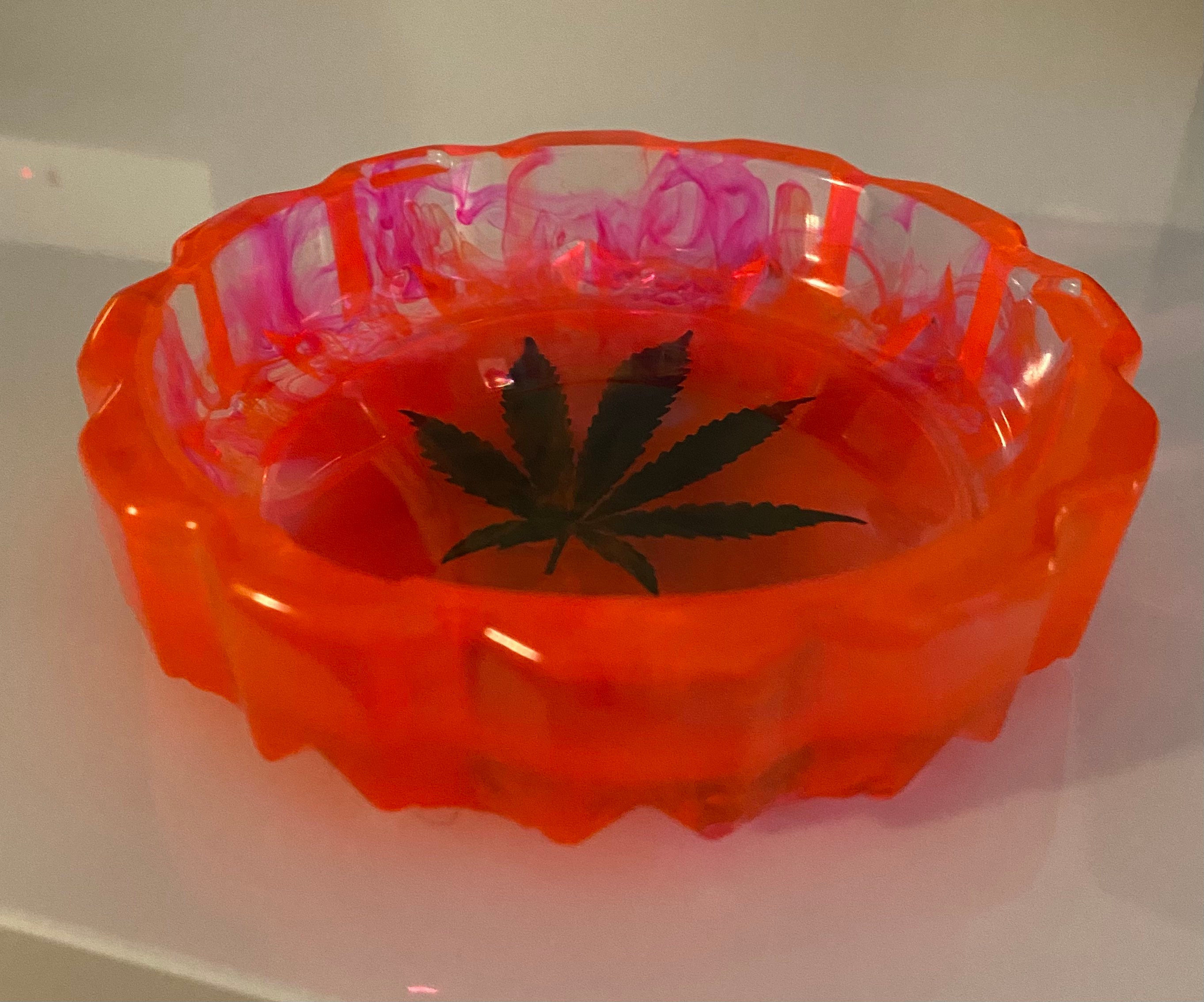 Ashtray Resin Ashtray Weed Ashtray Stoner Ashtray Unique Etsy