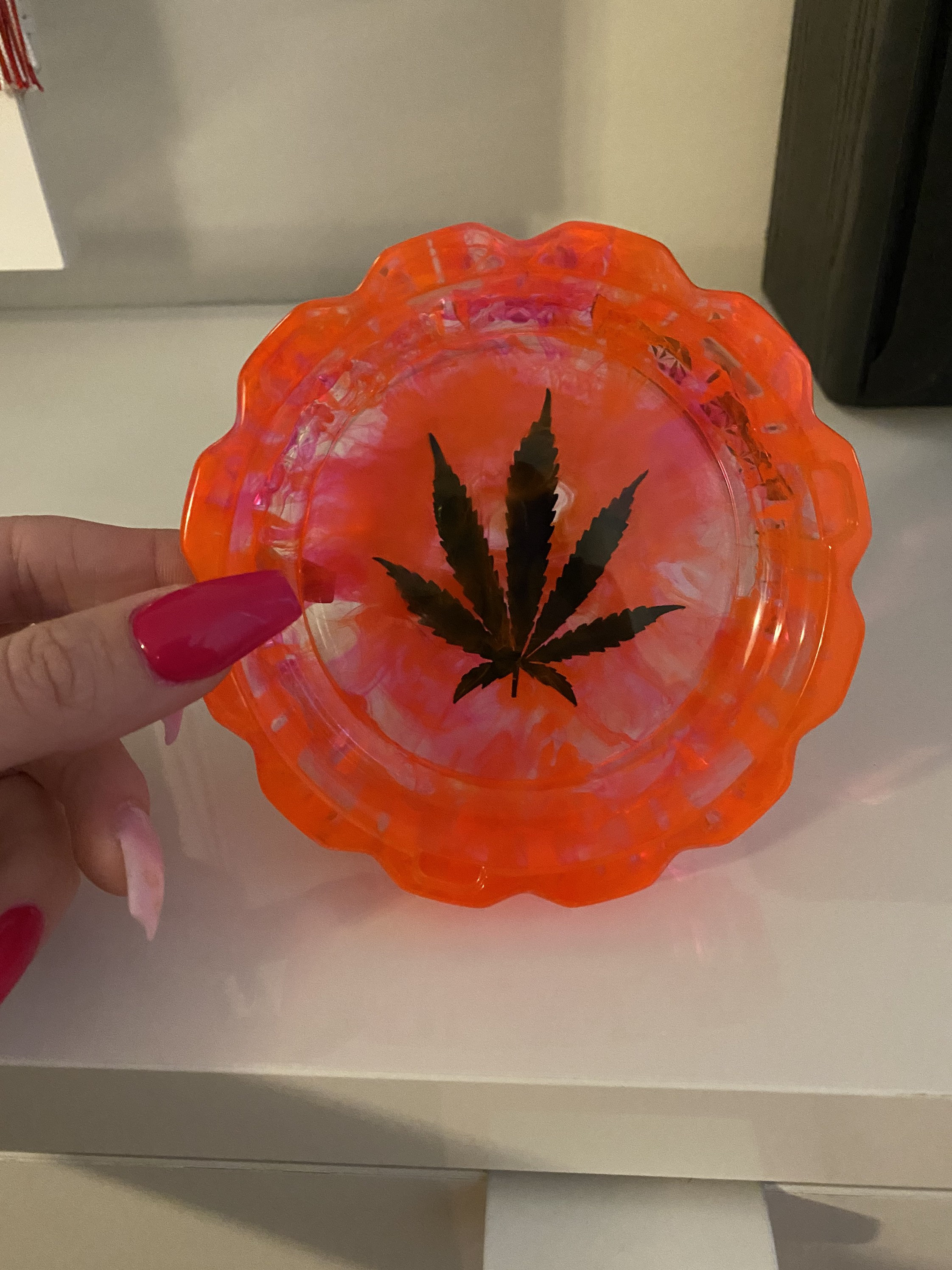 Ashtray Resin Ashtray Weed Ashtray Stoner Ashtray Unique Etsy