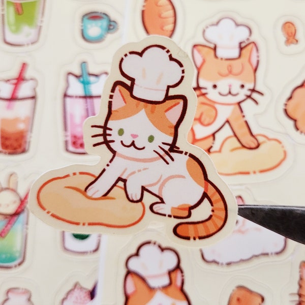 Cute Bakery Sticker Sheet