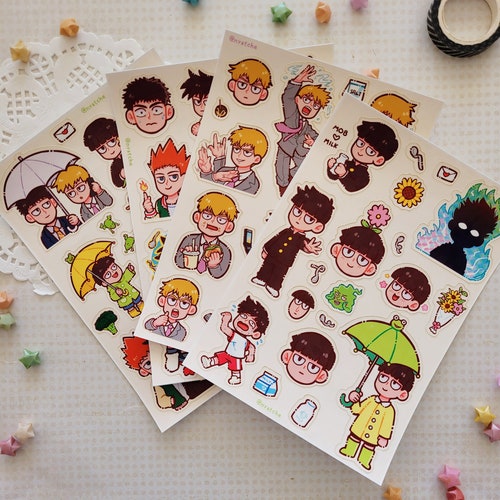 FMA Holographic Sticker Sheet Etsy