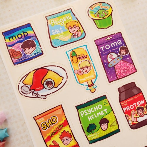 MP100 Holographic Sticker Sheet Etsy