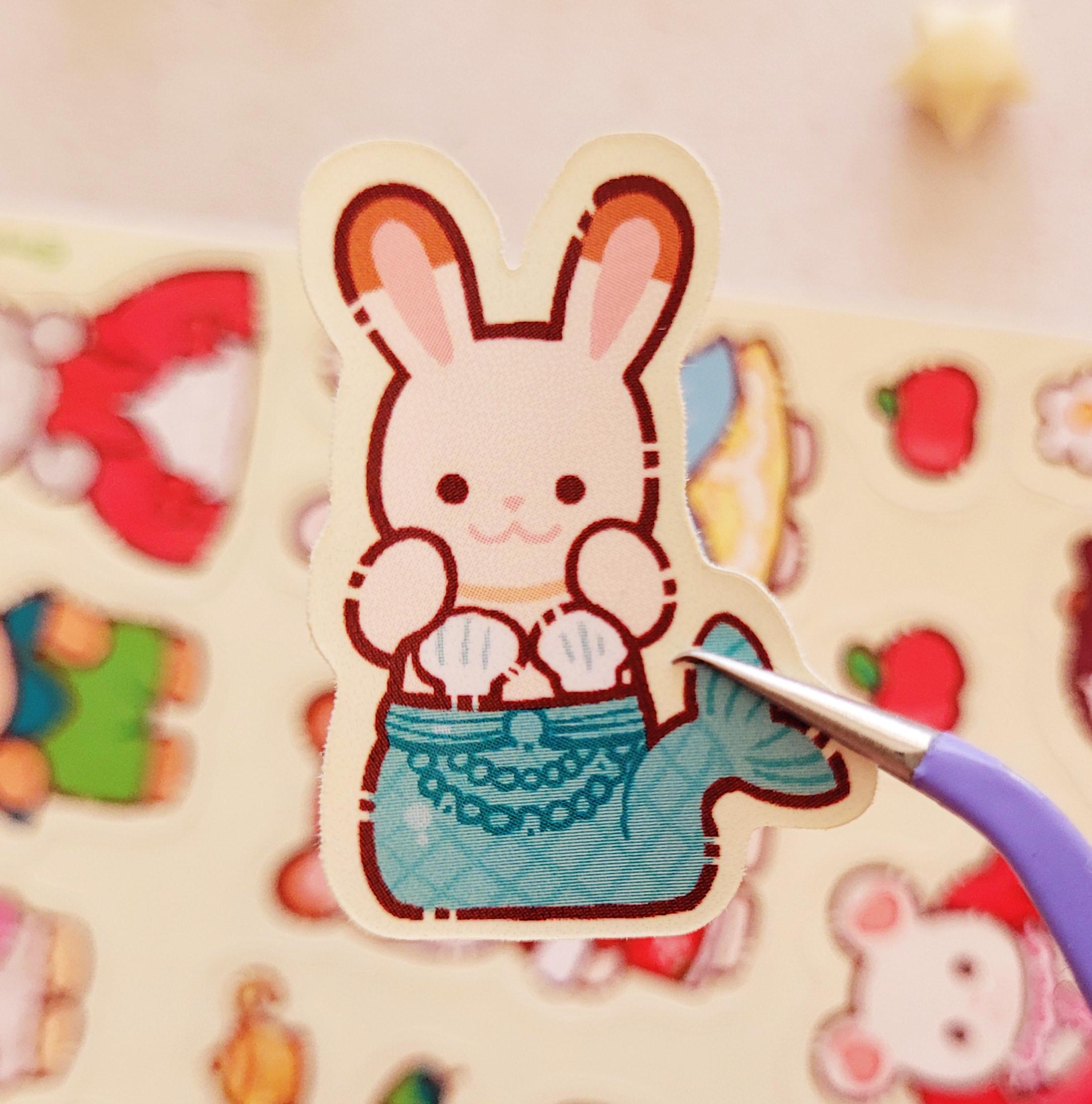Schattige holografische stickers beestjes deel 3