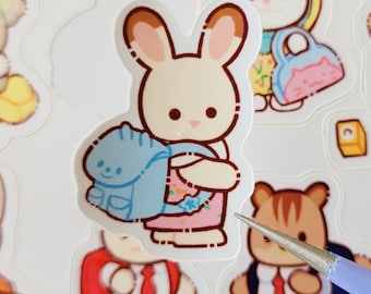 Critters Niedliche holografische Sticker
