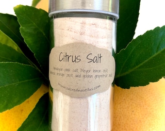 Citrus Ritual Salt - 3 Unzen Glas