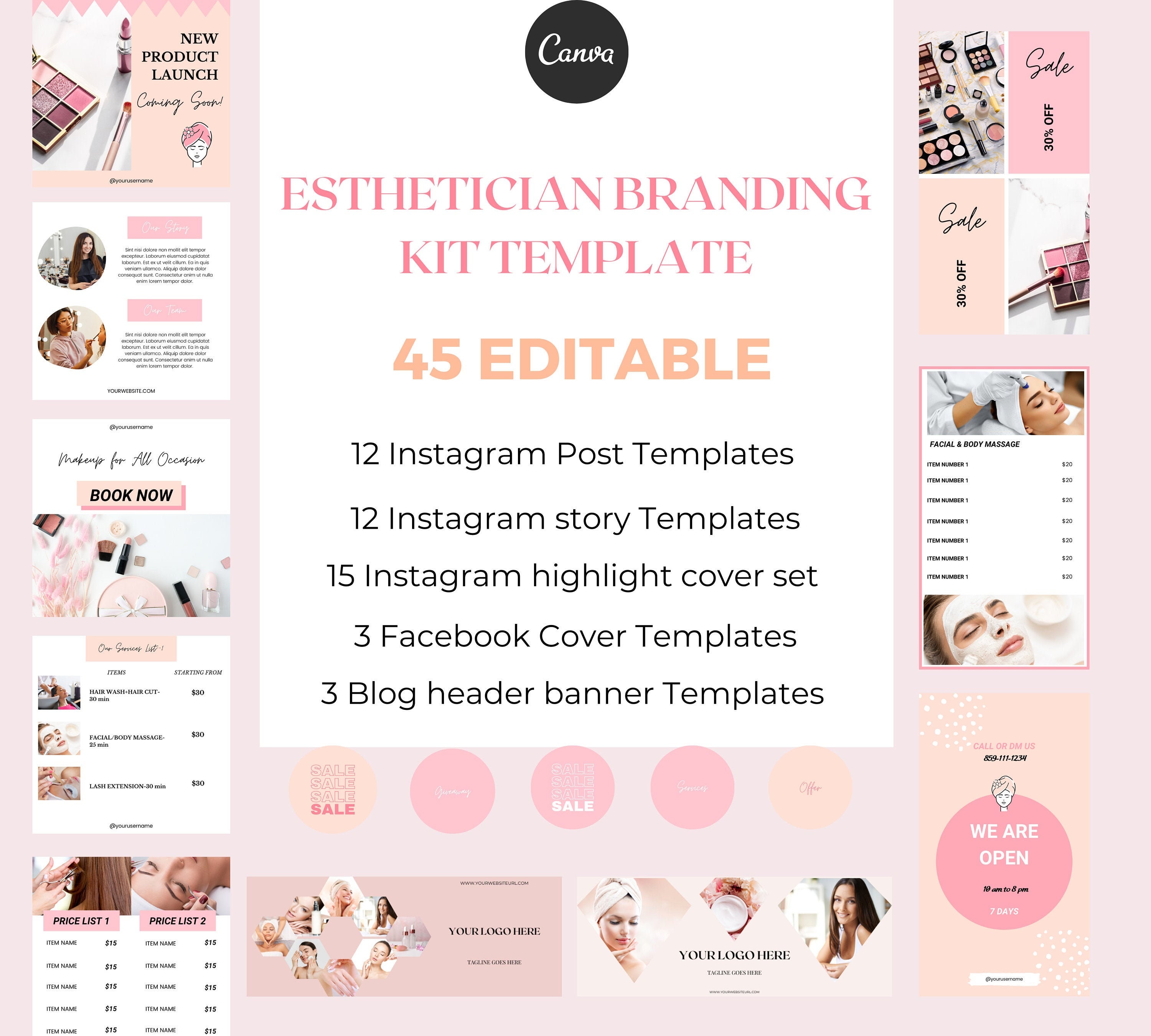 esthetician-price-list-templates-canva-instagram-templates-etsy