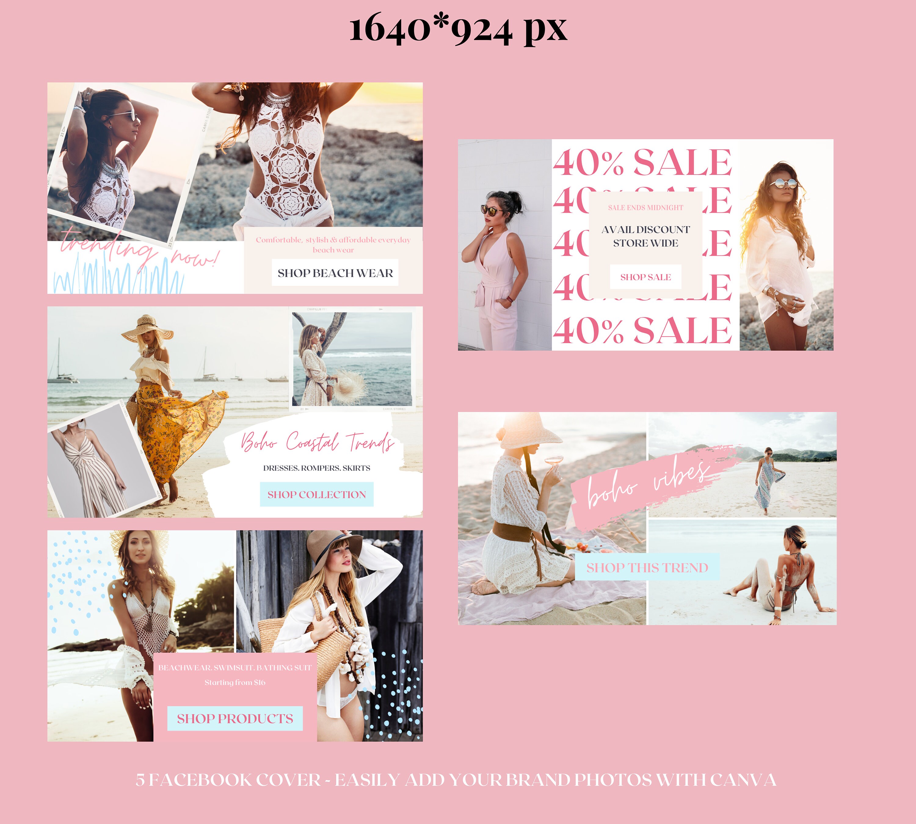 Canva Facebook Post Template Facebook Cover Template Fb Etsy Canva facebook post template facebook cover template fb etsy