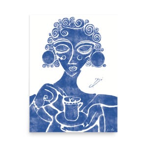 The Coffee Reader | Fresco Poster