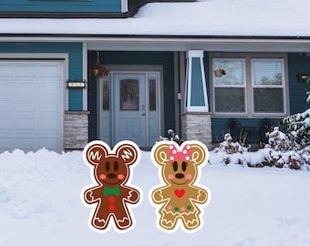 Mouse Gingerbread Figures DC004