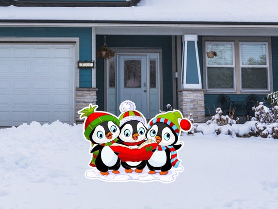 Singing Christmas Penguins